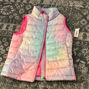 Amazon Essentials Small Girls Colorful Puffer Vest